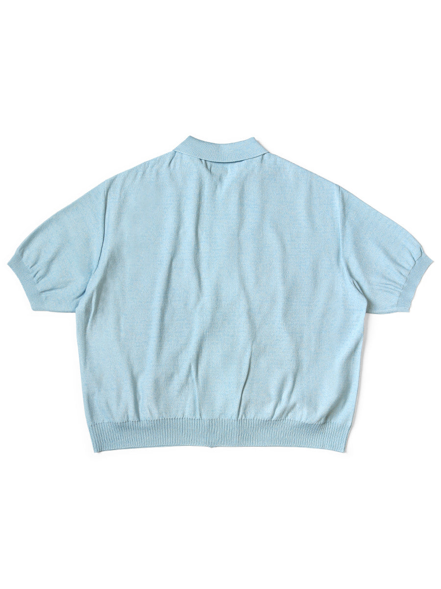 Knit x 8oz Denim Coverall Polo