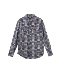 Double Gauze Check Western Shirt