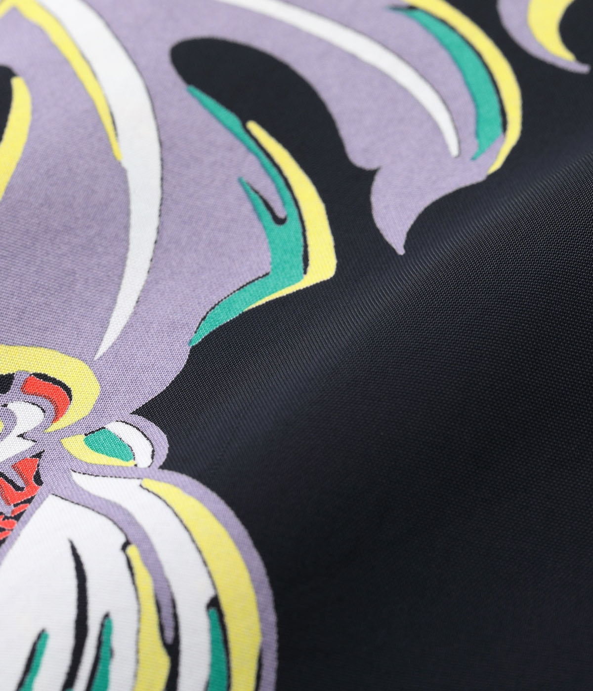 Rayon Hawaiian Shirt Monstera Border