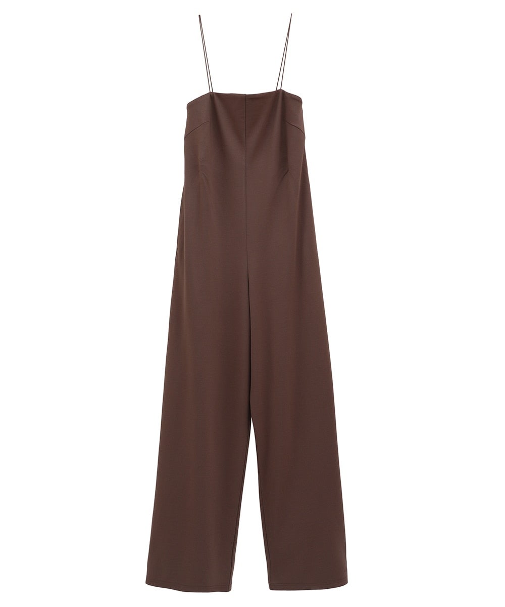 STRAP JERSEY BARE JUMPSUITS