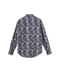 Double Gauze Check Western Shirt