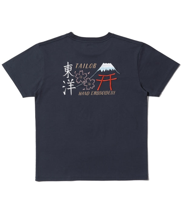 SUKA T-SHIRT EMBROIDERED “TAILOR TOYO” LOGO