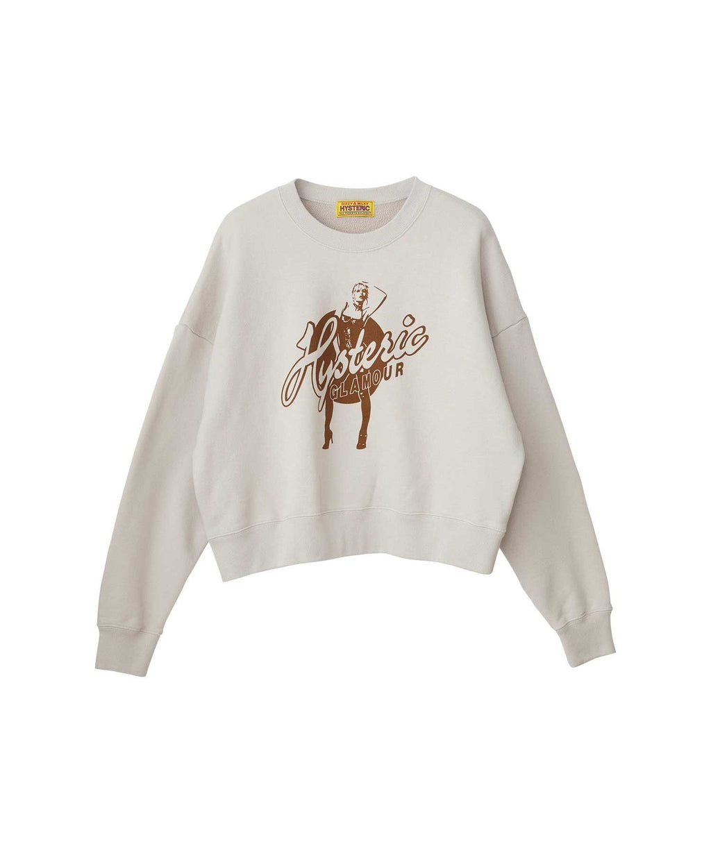 HYSTERIC BLONDIE Short-Length Sweat