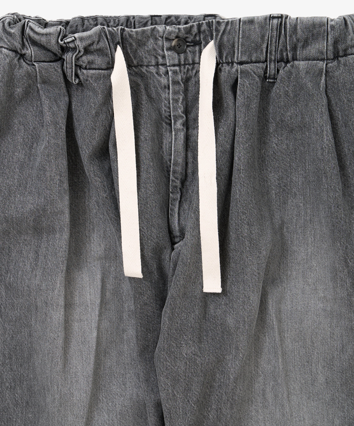 baggy trousers black denim bleached