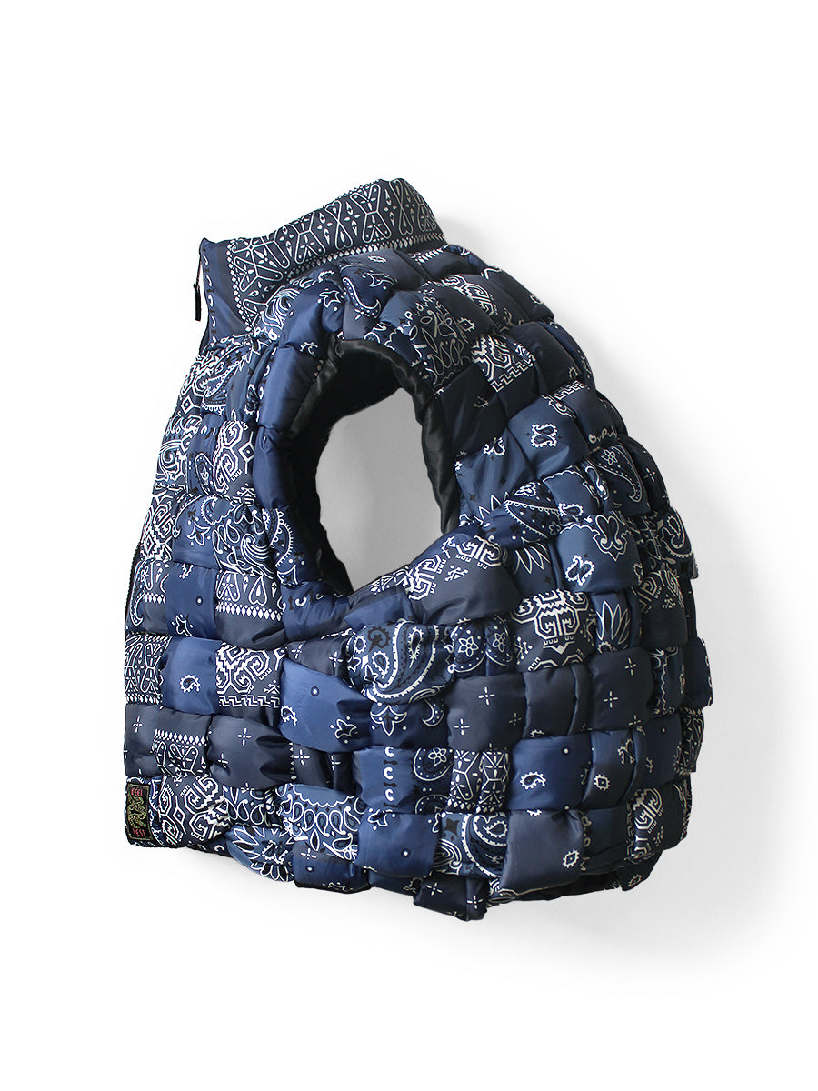 Bandana Transfer Nylon KEEL Weaving Vest