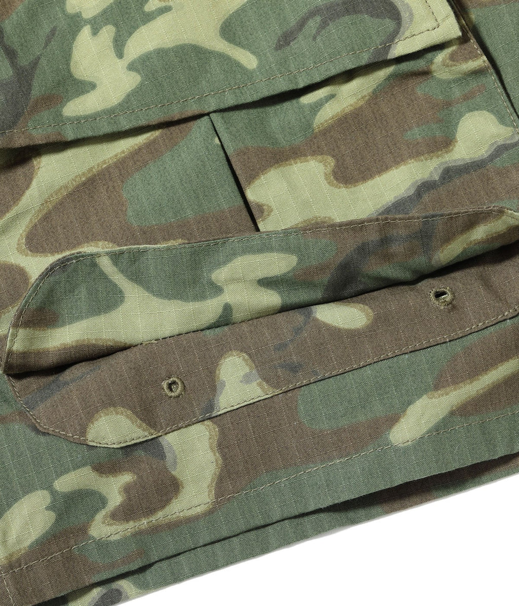 COAT, MAN'S, CAMOUFLAGE, COTTON, WIND, RESISTANT, POPLIN, CLASS 2