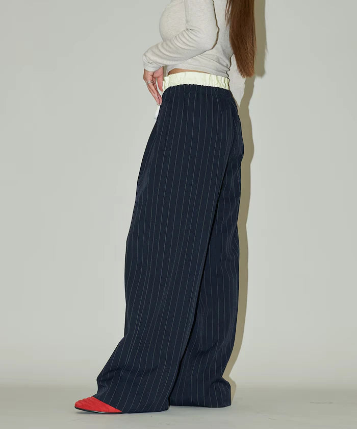 West Shearing Panel Easy Slacks Pants Limited Edition