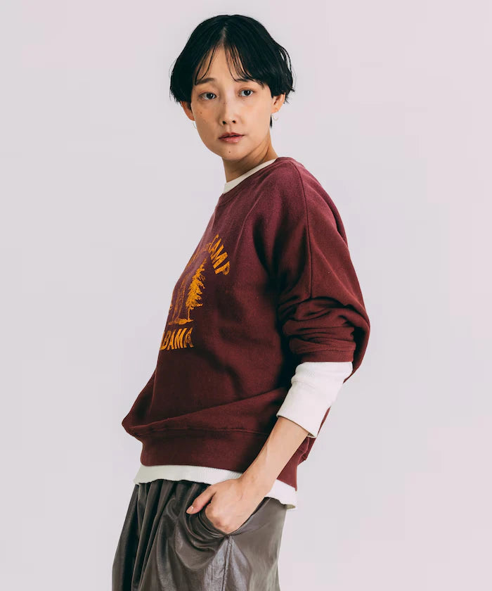 Fade Print Dolman Sweat