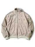 11W Stretch Corduroy Duck Embroidery Track JKT（...