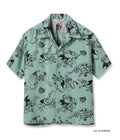 HIGH DENSITY RAYON OPEN SHIRT “RETURN OF THE DRAGON” by VINCE RAY