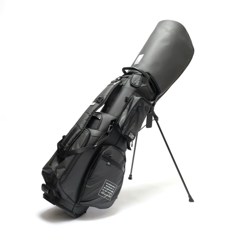 NYLON POLYCA CADDY BAG BLACK