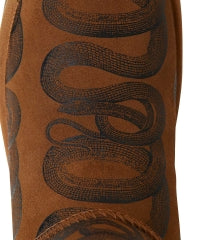 SNAKE LOOP Platform Boots