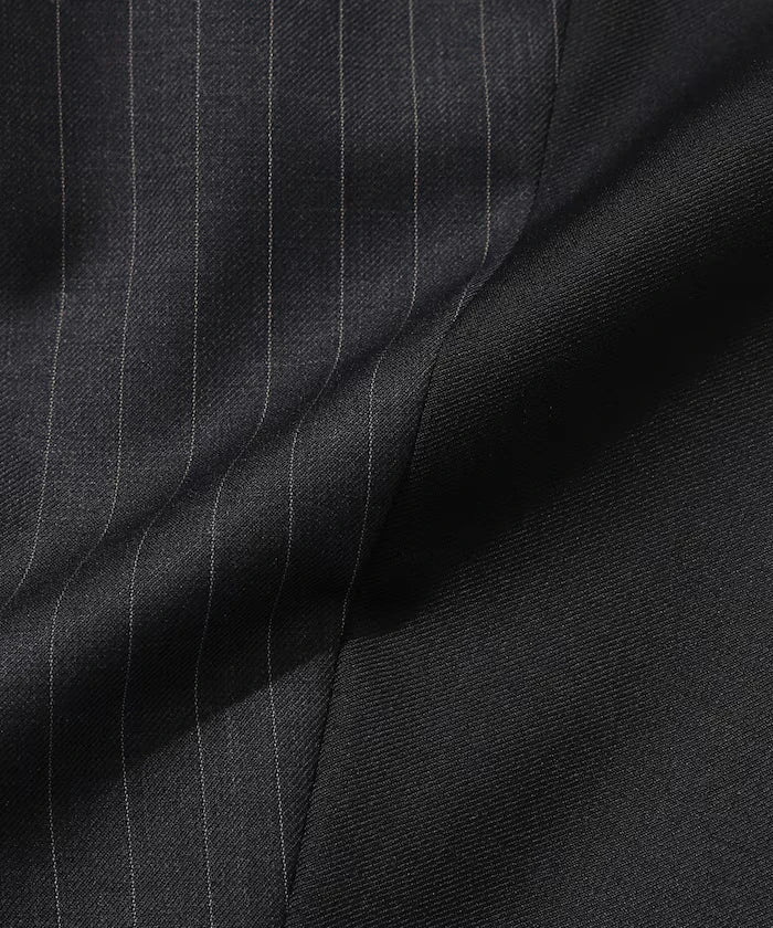 Sleeve-Contrast Tailored Jacket / Relaxed Fit