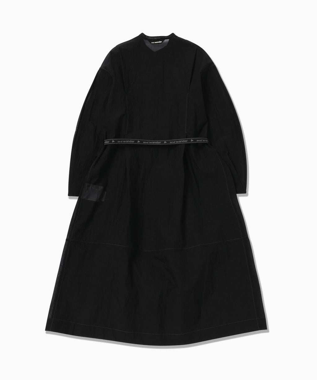 sheer ripstop long shirt (W)