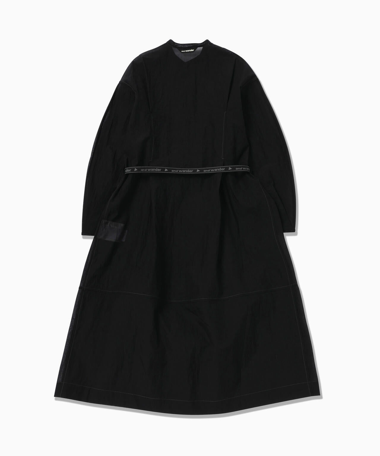 sheer ripstop long shirt (W)