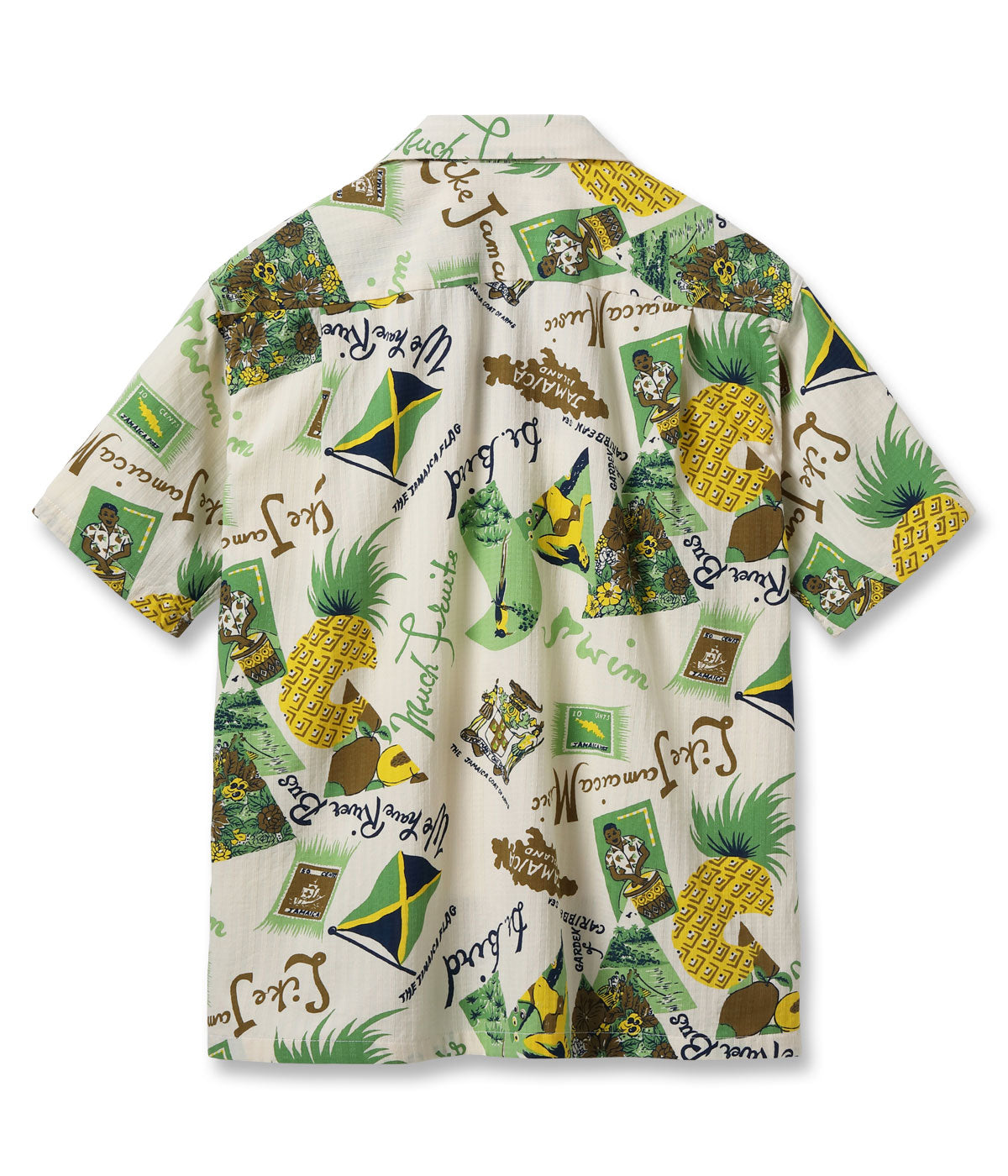 DOBBY COTTON OPEN SHIRT “JAMAICA”