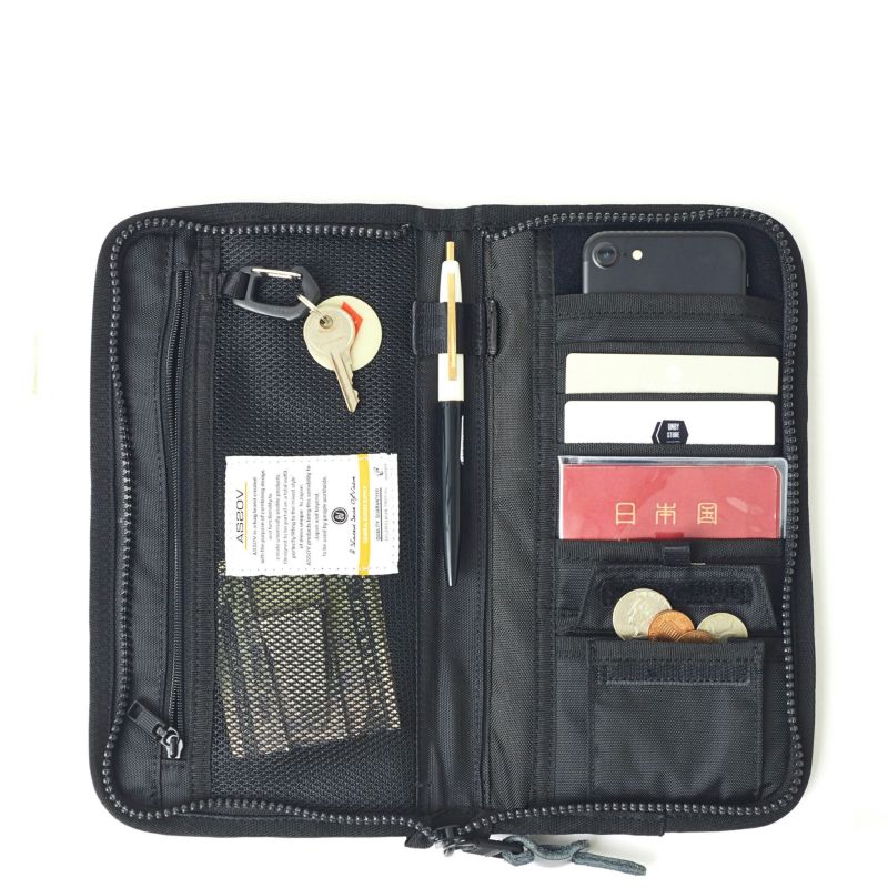 EXCLUSIVE BALLISTIC NYLON TRAVEL POUCH