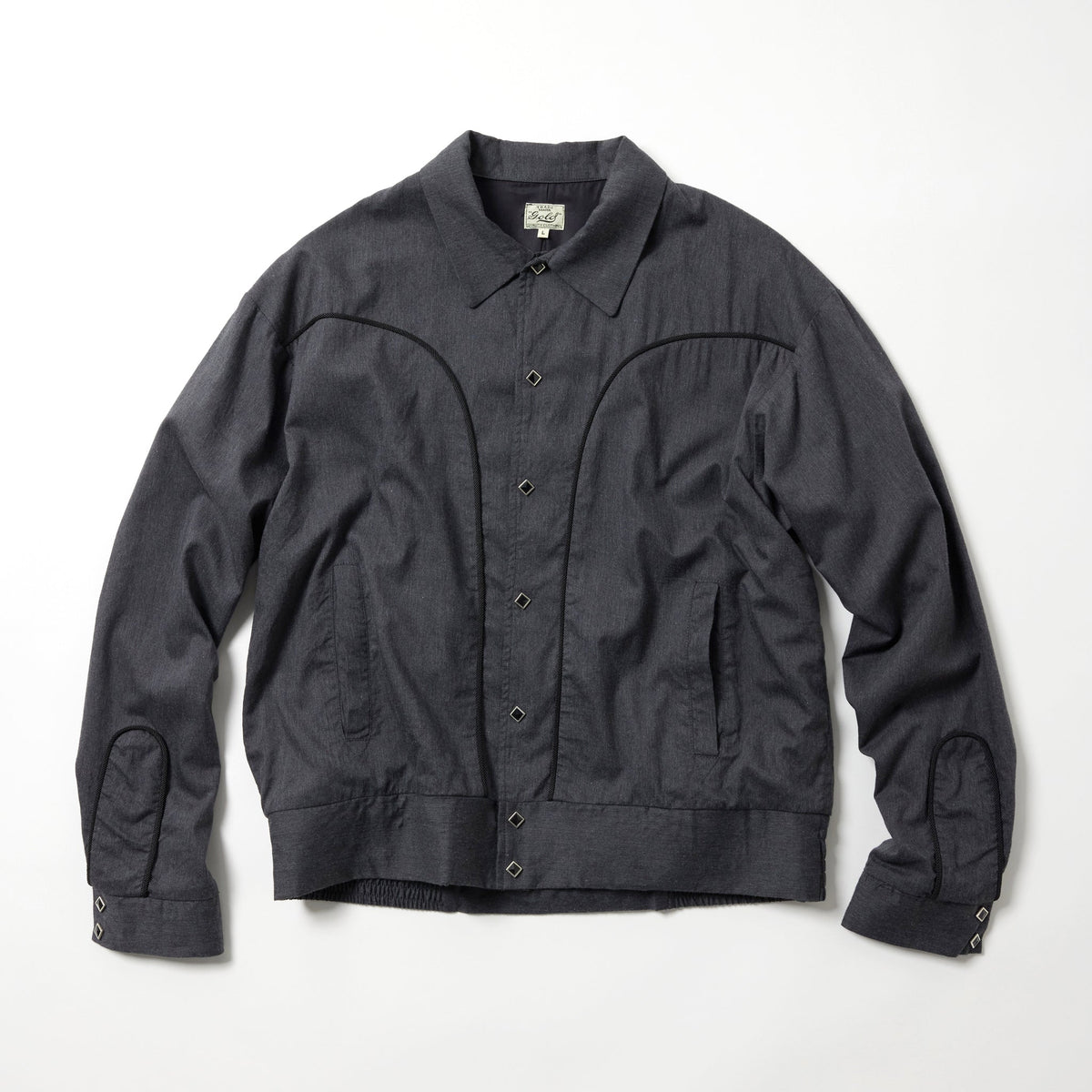 Cotton X Silk Nel Western Jacket