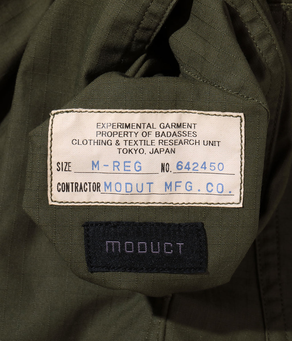 COTTON RIP STOP MONKEY BUTT CARGO PANTS