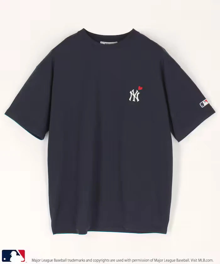 MLB Back Print Heart T-Shirt