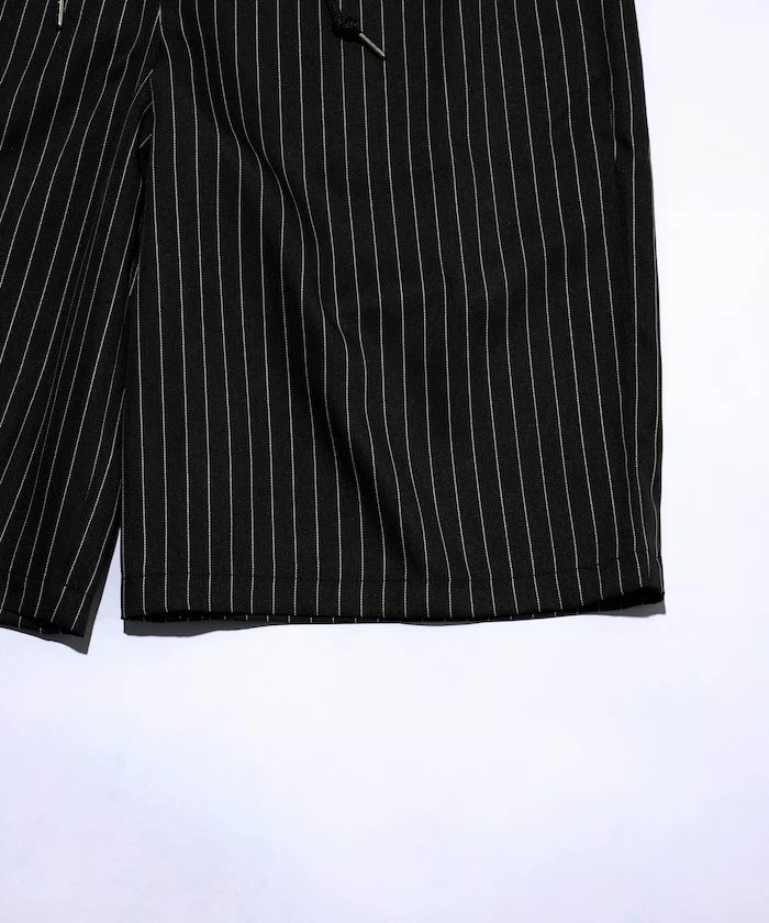 Stripe Easy Wide Shorts / Compatible with Setup