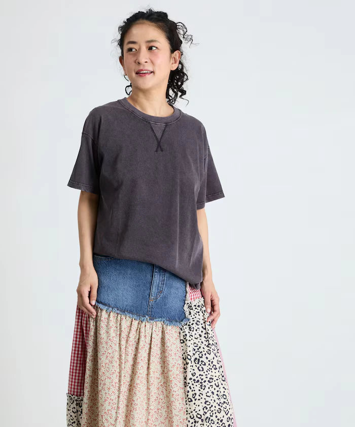 V Gazet Vintage-Like Crew Neck T-Shirt