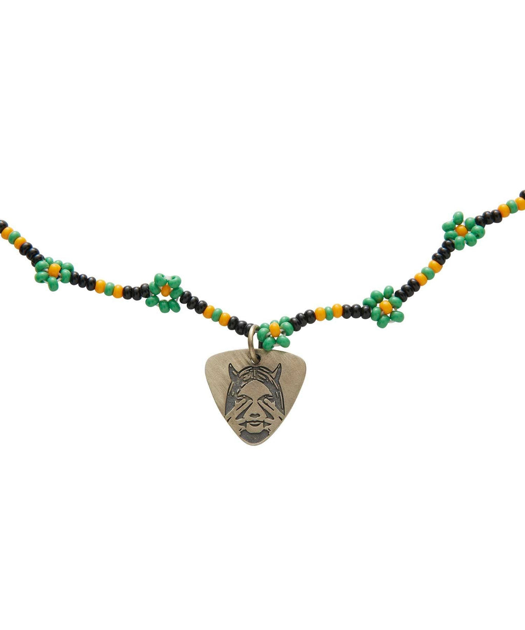 Akashic Tree/SEE NO EVIL Bead Necklace