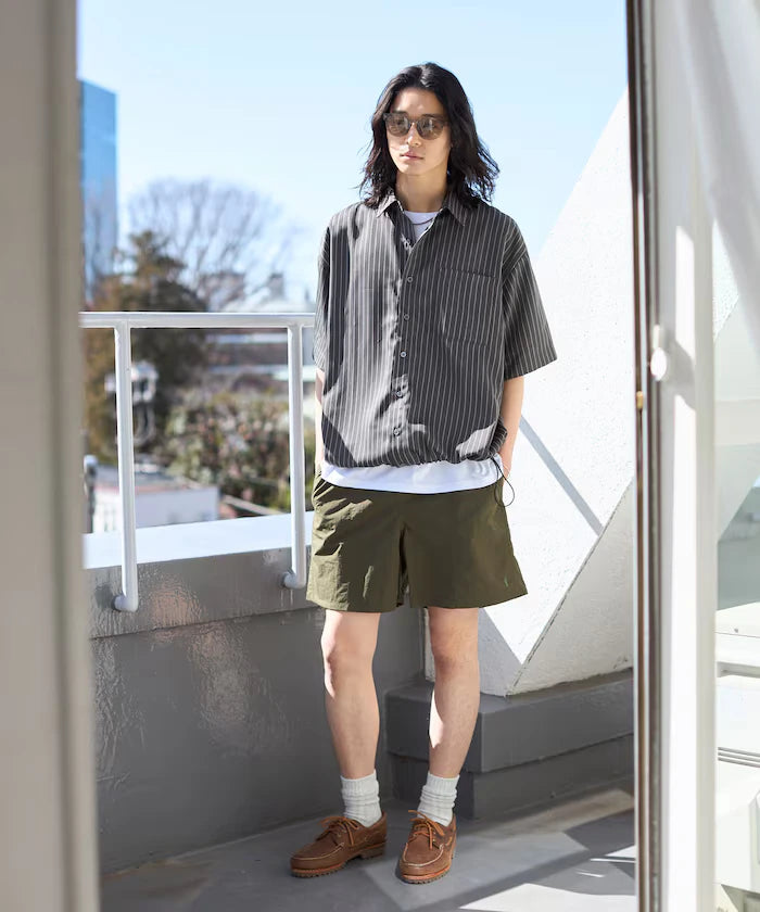 Nylon Short Length Baggy Shorts