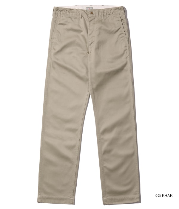 BUZZ RICKSON’S ORIGINAL SPEC. CHINOS (ONE WASH)