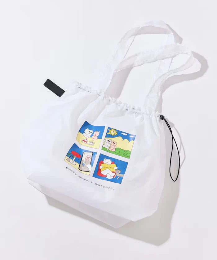 BetterDays Studio × FREAK'S STORE Drawstring Ripstop Tote Bag