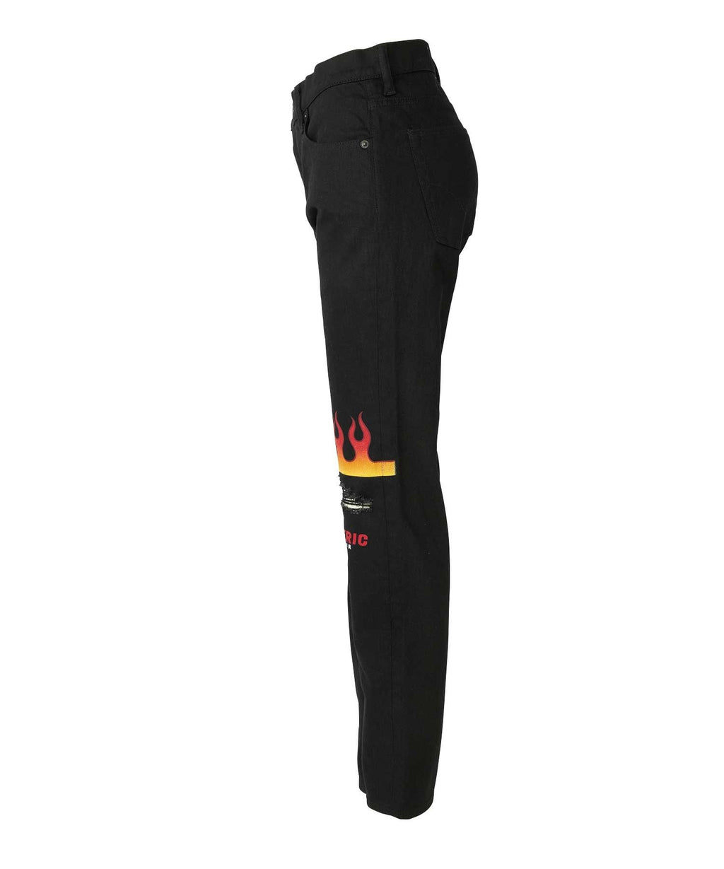 FIRE HYSTERIC Skinny Denim Pants