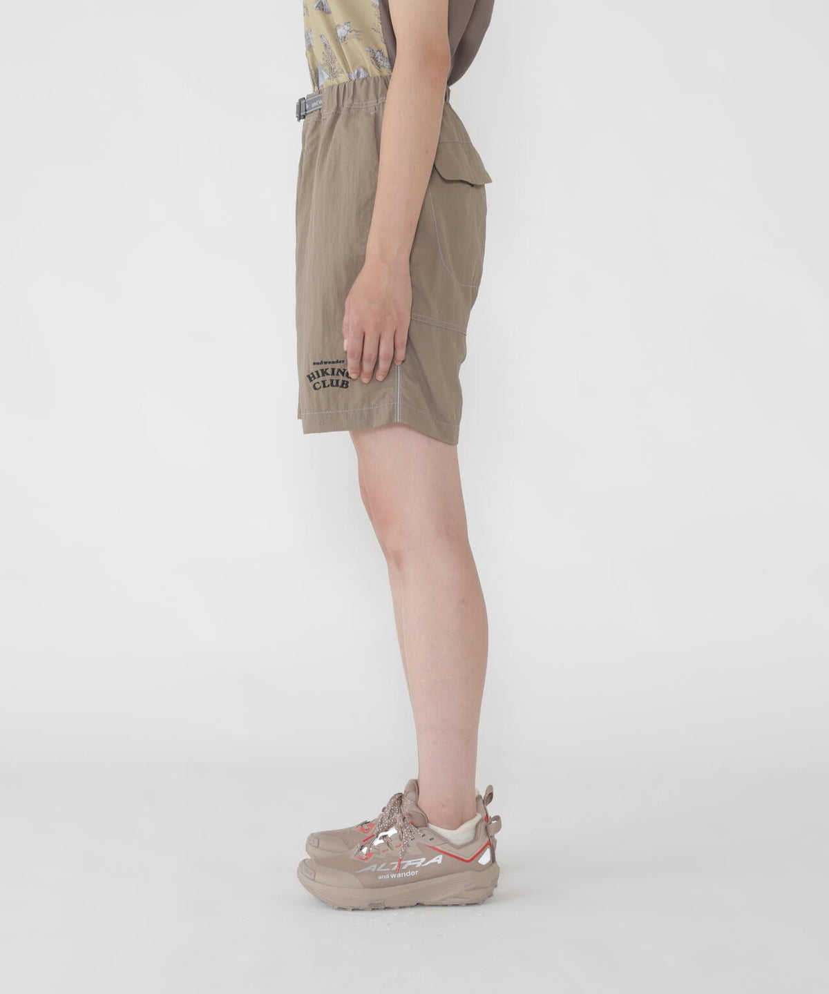 hiking club Ny taffeta hiker short pants