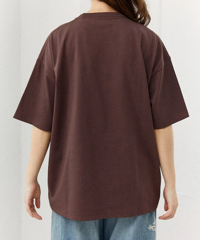 <Functional Material> MAGAZINE Cat Photo T-Shirt Limited Release