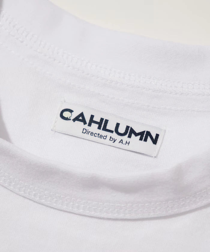 ZINE5.1＋CAHLUMN LOGO Reversible T-Shirt
