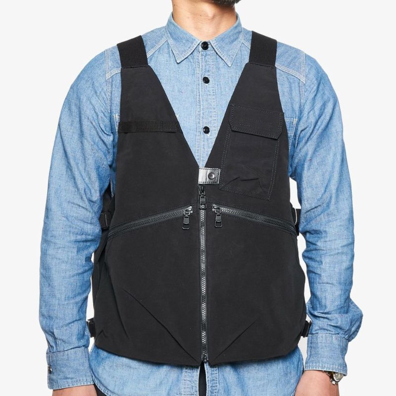 SHRINK NYLON CAMP VEST 3/GREEN