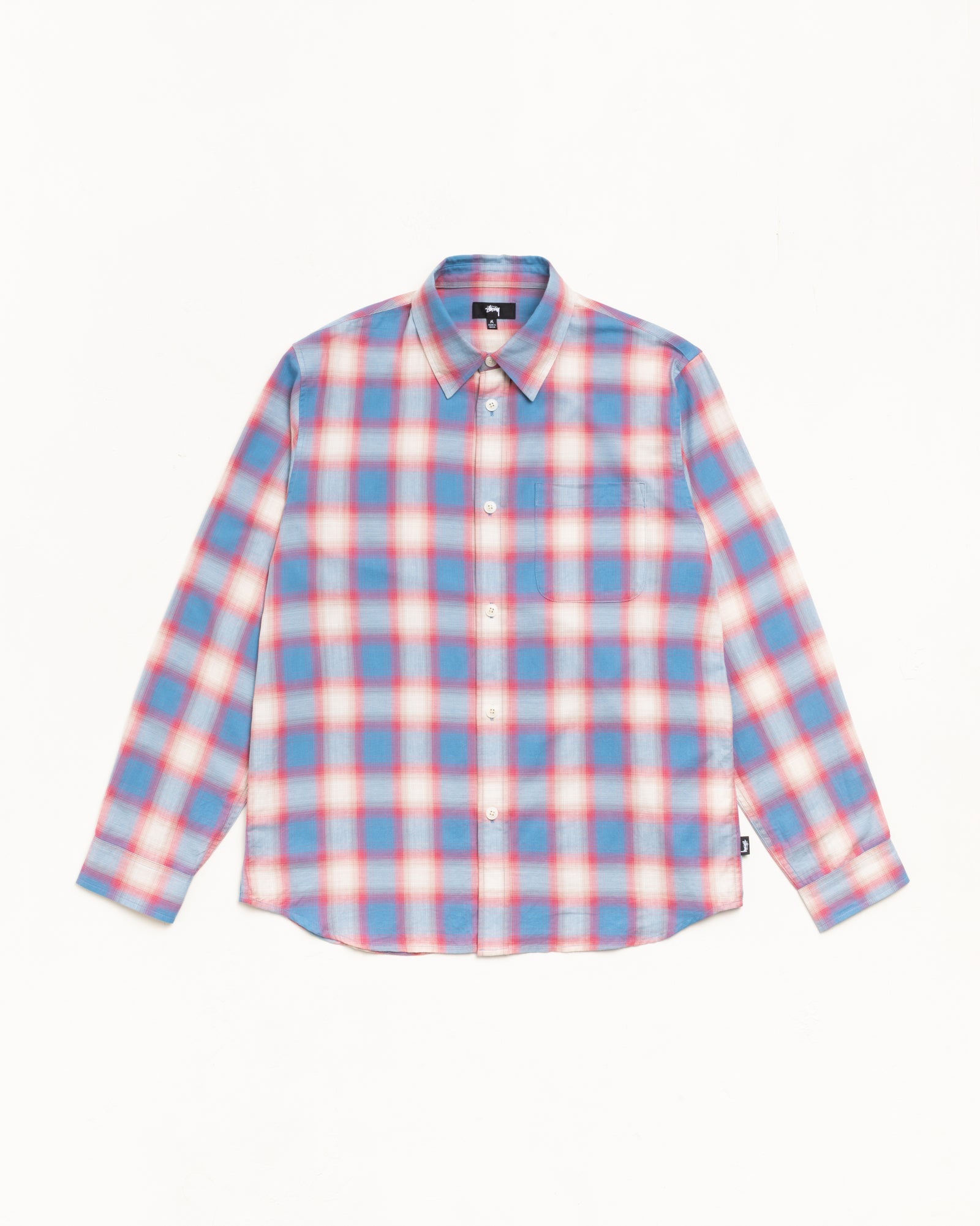 BEACH OMBRE PLAID SHIRT
