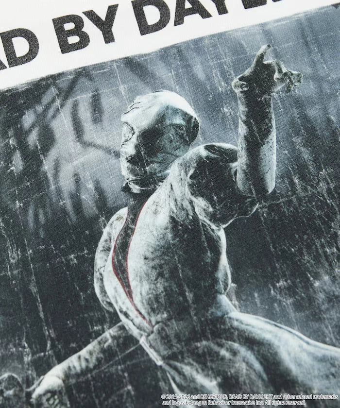 Dead By Daylight Exclusive The Nurse Photo Back Print Crew Neck T-Shirt