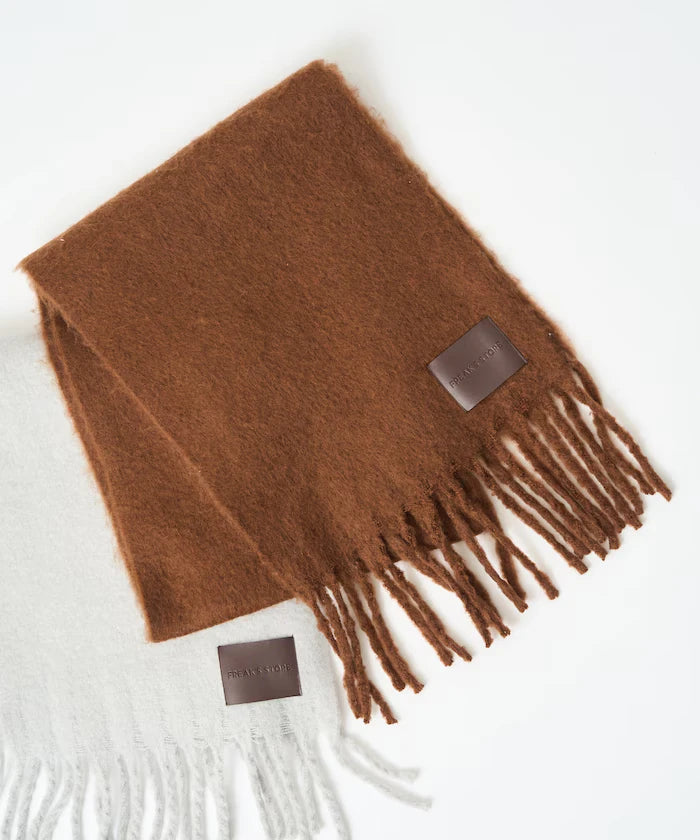 Volume Fringe Scarf