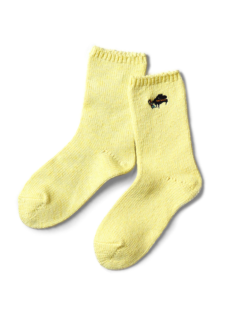 56本 Piano Embroidered Socks