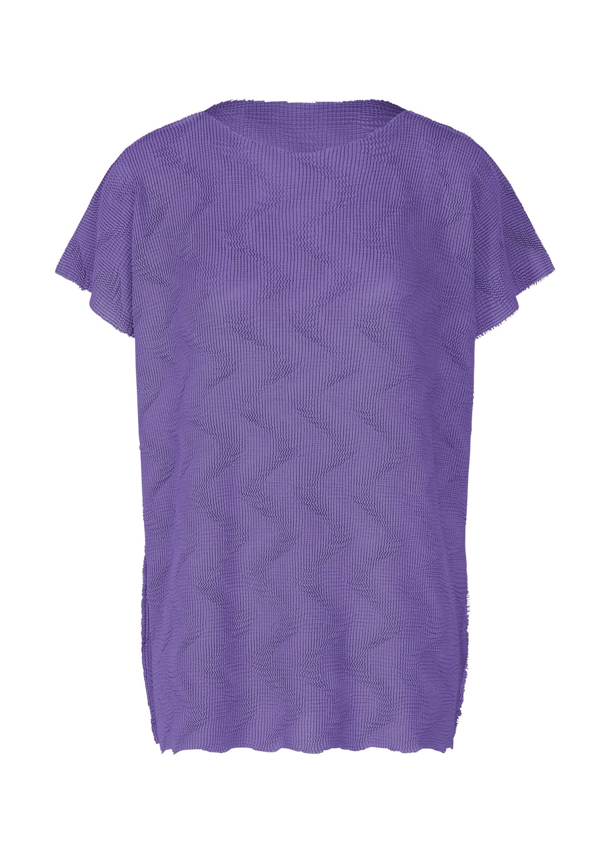 Wave Knit Stretch Pleats