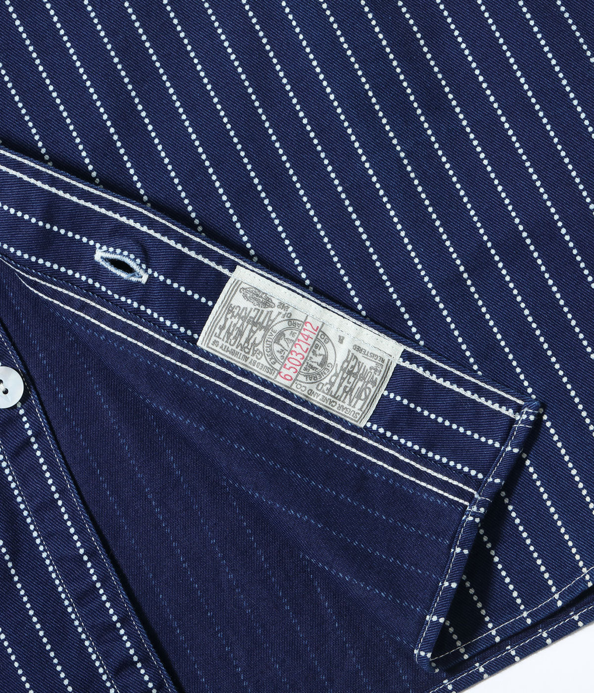 Fiction Romance 8.5oz. Wabash Stripe Work Shirt (Short Sleeve)