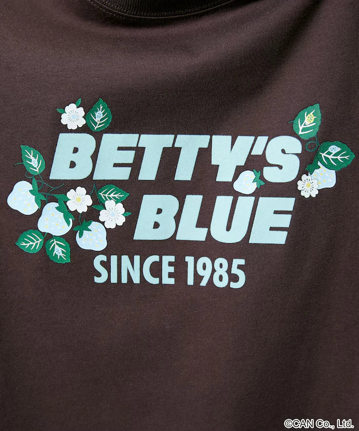 BETTY'S BLUE Flock Logo T-Shirt Limited Edition