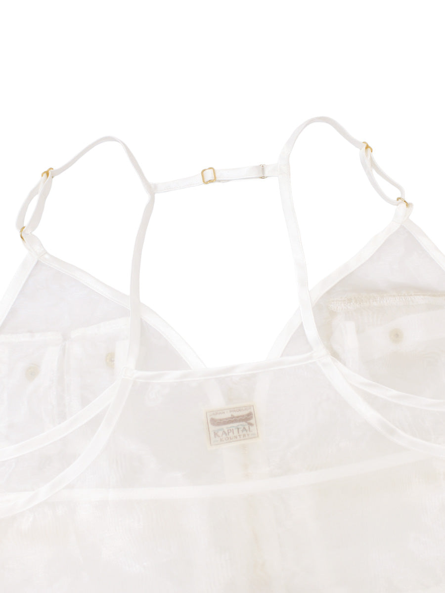 Sheer Pearl Fishing Vest