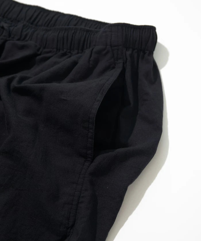 Cotton Linen Cropped Easy Pant