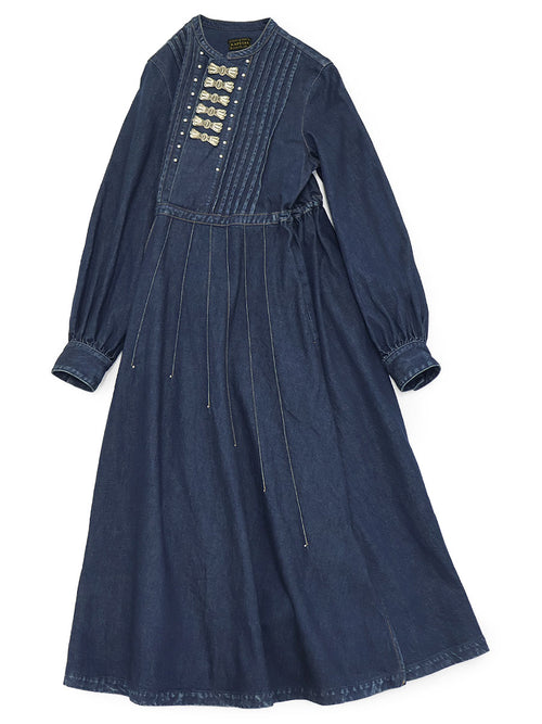 11.5oz Denim Butterfly Concho Sundance Dress