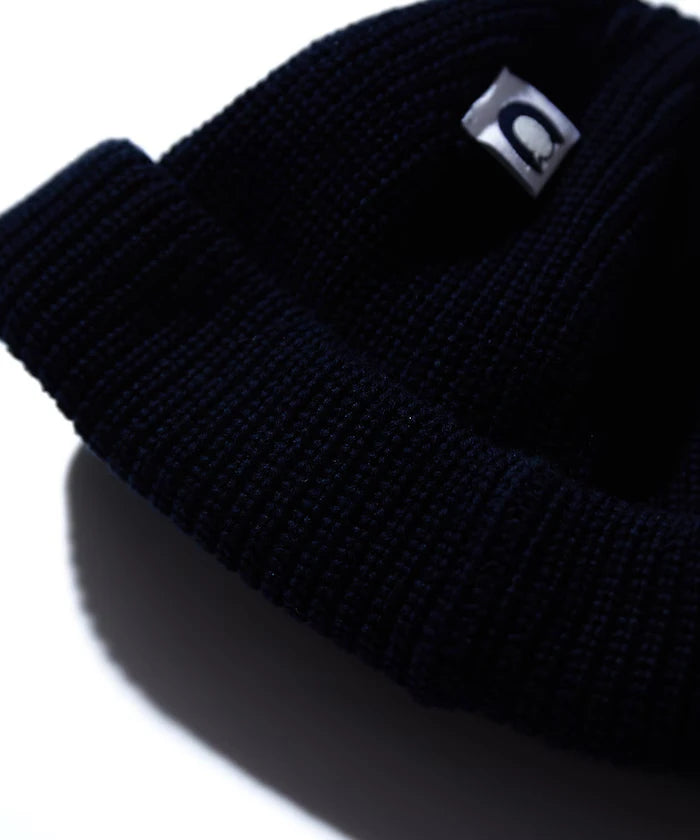 Cotton Linen Roll Knit Cap
