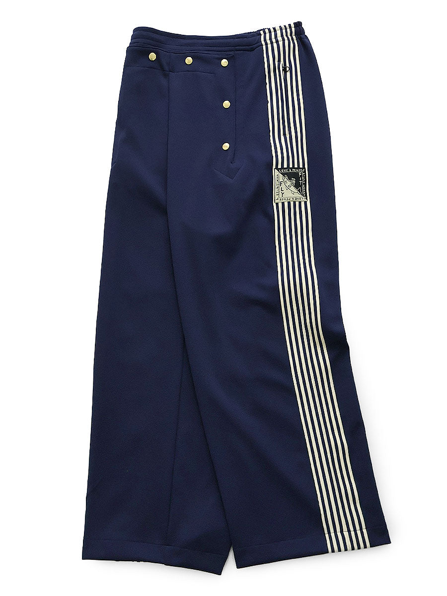Smooth Jersey Sailor Baggy Track Pants...