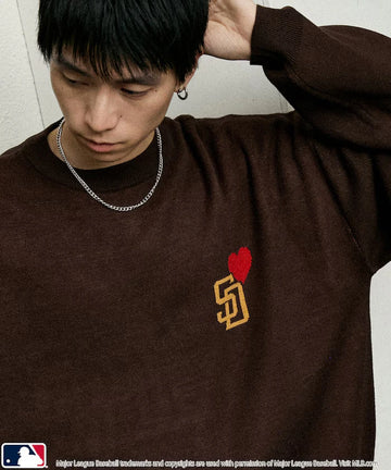 Custom HEART LOGO KNIT