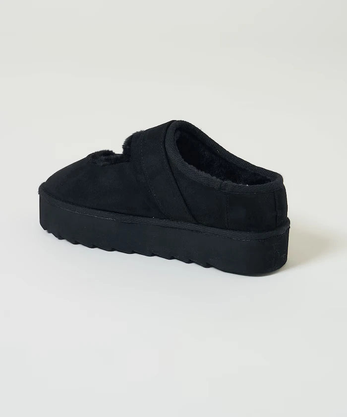 Thick Sole Eco Fur Mary Jane [Limited Edition]