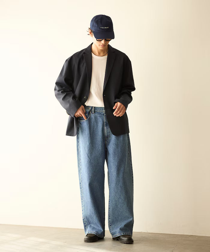 Design Tuck Japan Denim / Wide Silhouette